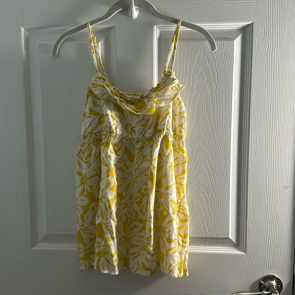 SO Spaghetti Strap Floral Top